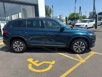 Used Skoda Kodiaq SE Drive 110 HP (80 kW) 2022 Petrol blue metallic SUV