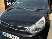 Used Kia Rio 84 HP (61 kW) 2016 Black Hatchback