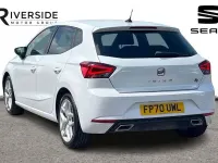Used Seat Ibiza FR 95 HP (69 kW) 2020 White Hatchback