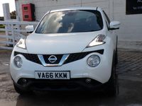 Used Nissan Juke Tekna 2017 White SUV