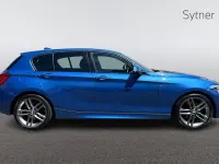 Used BMW 125 M Sport 221 HP (162 kW) 2018 Blue Hatchback
