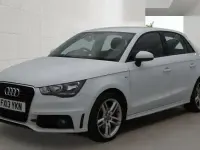 Used Audi A1 Sportback S-Line 2013 White Hatchback