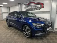 Used Audi Q8 286 HP (210 kW) 2018 Blue SUV
