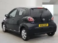 Used Toyota Aygo 68 HP (50 kW) 2012 Black Hatchback