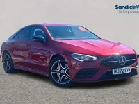 Used Mercedes CLA200 Executive 163 HP (119 kW) 2023 Red Coupe