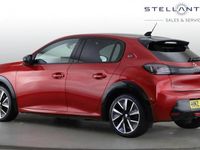 Used Peugeot e-208 Premium 98 kW (134 HP) 2021 Red Hatchback