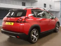 Used Peugeot 2008 GT-line 110 HP (80 kW) 2019 Red SUV