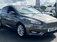 Used Ford Focus Titanium 125 HP (91 kW) 2015 Brown Hatchback