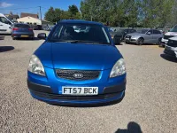 Used Kia Rio 97 HP (71 kW) 2008 Blue Hatchback