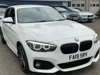 Used BMW 118 M Sport 150 HP (110 kW) 2019 White Hatchback