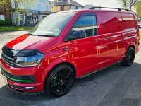 Used VW Transporter Highline 140 HP (102 kW) 2016 Red Van
