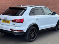 Used Audi Q3 Black Edition 184 HP (135 kW) 2018 White SUV