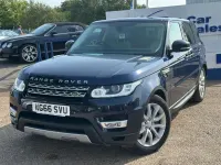 Used Land Rover Range Rover Sport HSE 306 HP (225 kW) 2017 Blue SUV