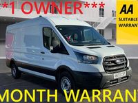 Used Ford Transit 130 HP (95 kW) 2022 White Van