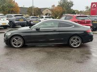 Used Mercedes C300 AMG line 254 HP (186 kW) 2018 Black Coupe
