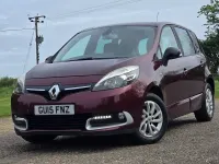 Used Renault Scénic III LIMITED 110 HP (80 kW) 2015 Red MPV