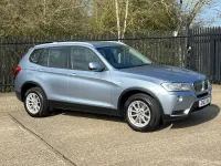Used BMW X3 184 HP (135 kW) 2013 Blue SUV