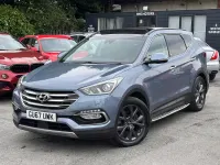 Used Hyundai Santa Fe Edition 200 HP (147 kW) 2017 Blue SUV