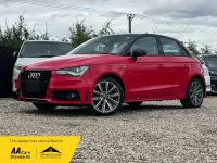 Used Audi A1 Sportback S-Line 2015 Red Hatchback
