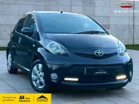Used Toyota Aygo 68 HP (50 kW) 2012 Black Hatchback