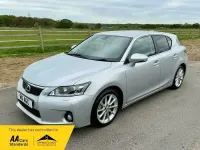 Used Lexus CT200h 136 HP (100 kW) 2011 Silver Hatchback