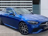 Used Mercedes C300 AMG Line Premium Plus 258 HP (189 kW) 2024 Blue Sedan