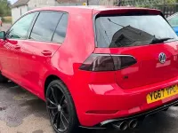 Used VW Golf VII SE 125 HP (91 kW) 2017 Red Hatchback
