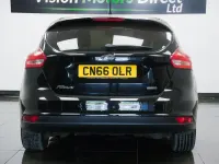 Used Ford Focus Zetec 125 HP (91 kW) 2016 Black Hatchback