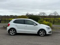 Used VW Polo SEL 90 HP (66 kW) 2014 White Hatchback