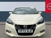 Used Nissan Micra Tekna 92 HP (67 kW) 2023 White Hatchback