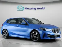 Used BMW 118 M Sport 138 HP (101 kW) 2021 Blue Hatchback