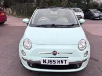 Used Fiat 500 Lounge 69 HP (50 kW) 2015 Green Hatchback