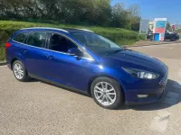 Usado Ford Focus Zetec 2017 Azul Carrinha