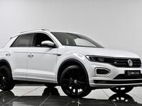 Usado VW T-Roc R-line 115 HP (84 kW) 2019 Branco SUV