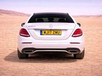 Used Mercedes E220 AMG line 194 HP (142 kW) 2017 White Sedan