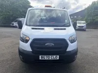Used Ford Transit 130 HP (95 kW) 2020 White Cabriolet
