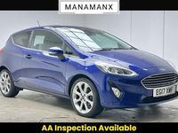 Used Ford Fiesta Titanium 125 HP (91 kW) 2017 Blue Hatchback