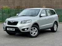 Used Hyundai Santa Fe Style 197 HP (144 kW) 2010 Silver SUV