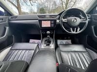 Used Skoda Superb SE L Executive 150 HP (110 kW) 2017 Blue Hatchback