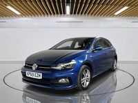 Used VW Polo R-line 95 HP (69 kW) 2019 Blue Hatchback