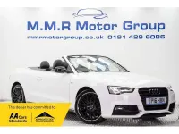 Used Audi A5 Cabriolet S-Line 150 HP (110 kW) 2016 White Cabriolet