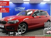 Used BMW 116 Sport Line 116 HP (85 kW) 2018 Red Hatchback