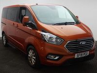 Used Ford Tourneo Custom Titanium 130 HP (95 kW) 2019 Orange Van
