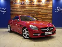 Used Mercedes SLK250 AMG 204 HP (150 kW) 2013 Red Cabriolet