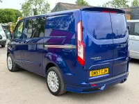 Used Ford Transit Custom 120 HP (88 kW) 2015 Blue Van