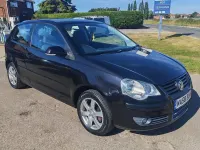 Used VW Polo Match 60 HP (44 kW) 2008 Black Hatchback