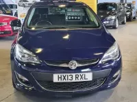 Used Vauxhall Astra SRi 115 HP (84 kW) 2013 Blue Hatchback