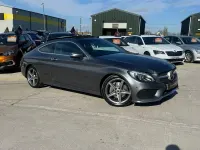 Used Mercedes C220 AMG Line Premium 170 HP (125 kW) 2015 Grey Coupe