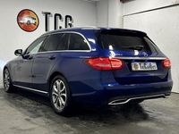 Used Mercedes C220 2017 Blue Estate