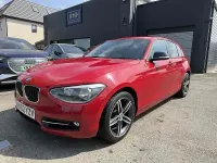 Used BMW 116 Sport Line 2012 Crimson red Hatchback